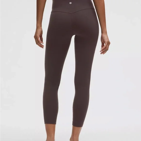 Lululemon Align High Rise Legging Pant 25” Size 6 Brown - Picture 2 of 6